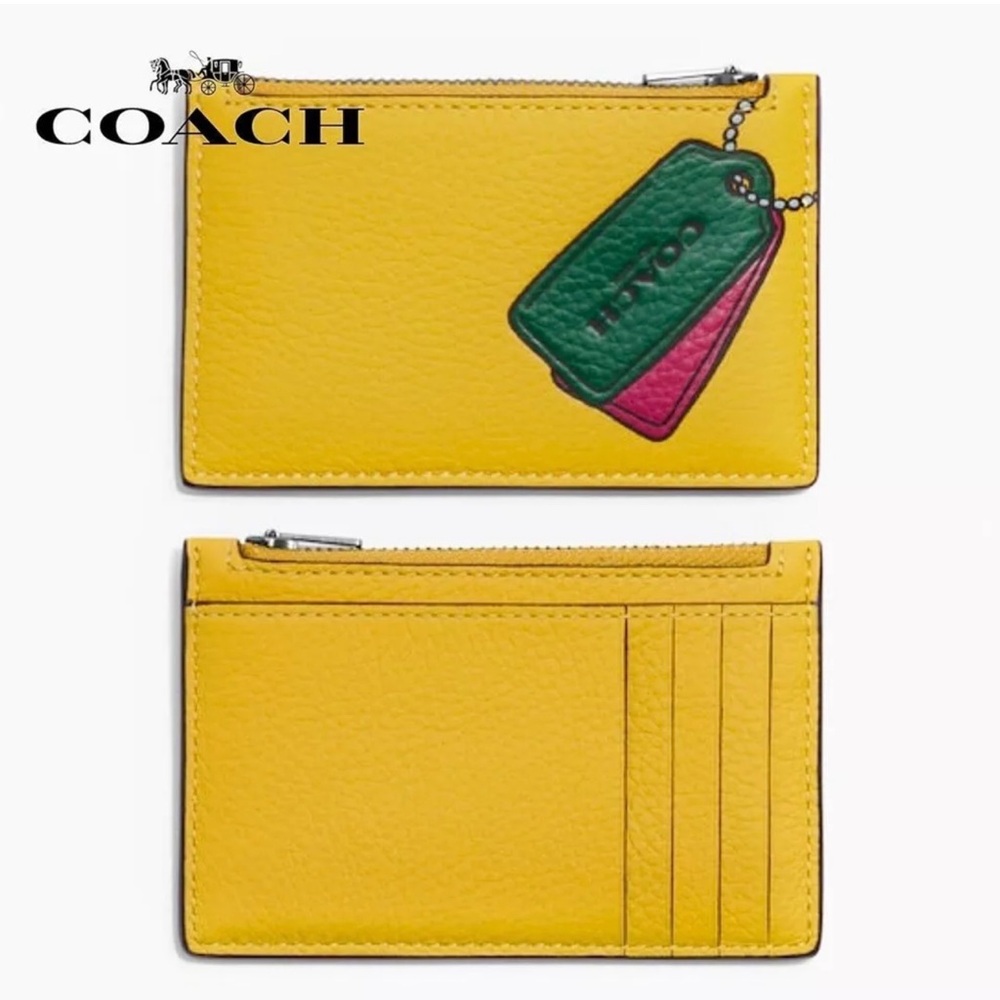 NWT Coach Card Case